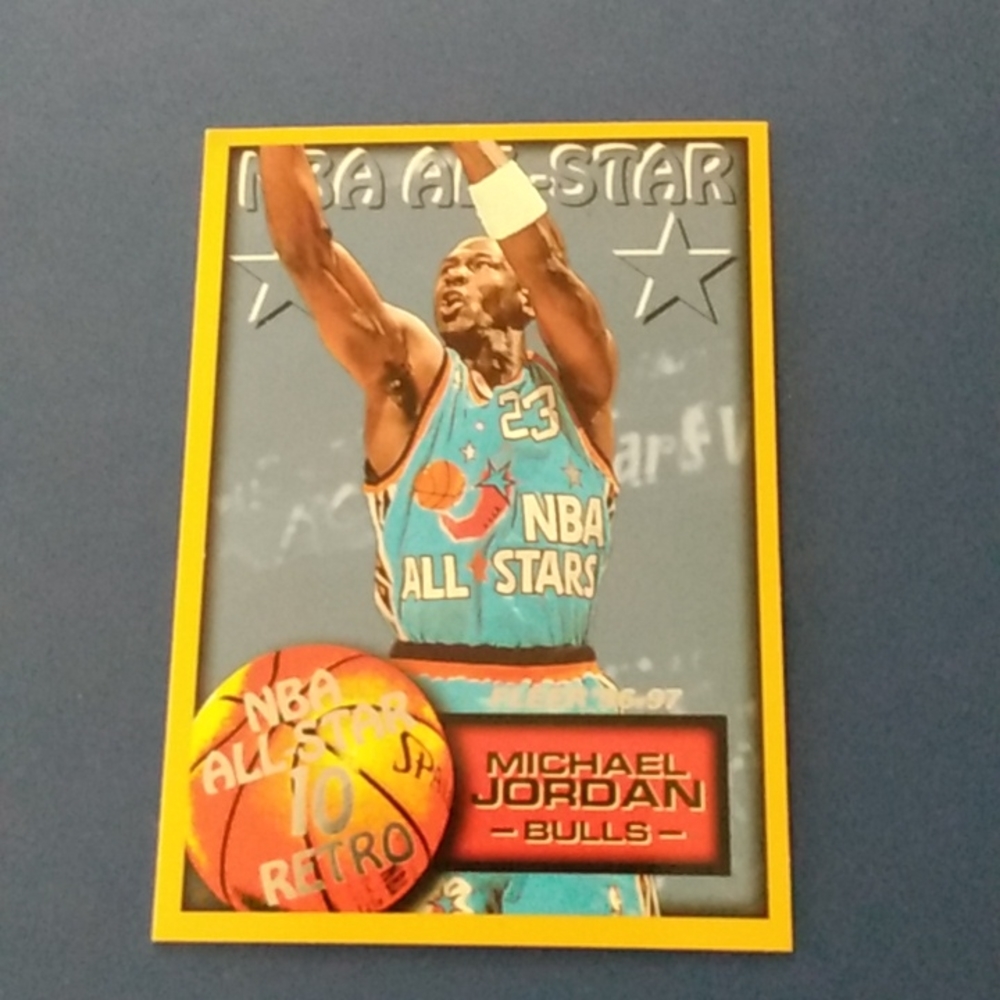 Michael Jordan '96 All Star Game Card